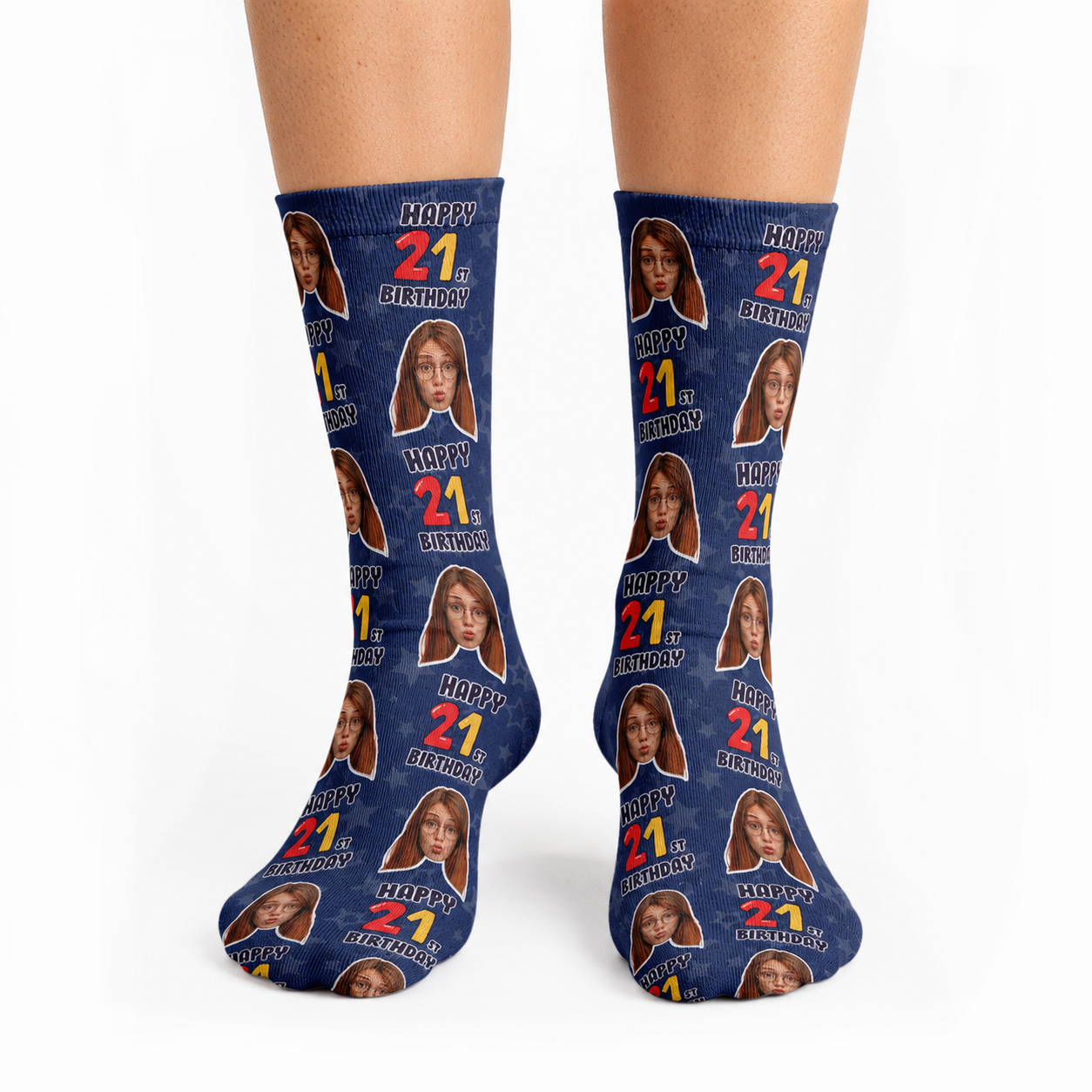 21st Birthday Socks