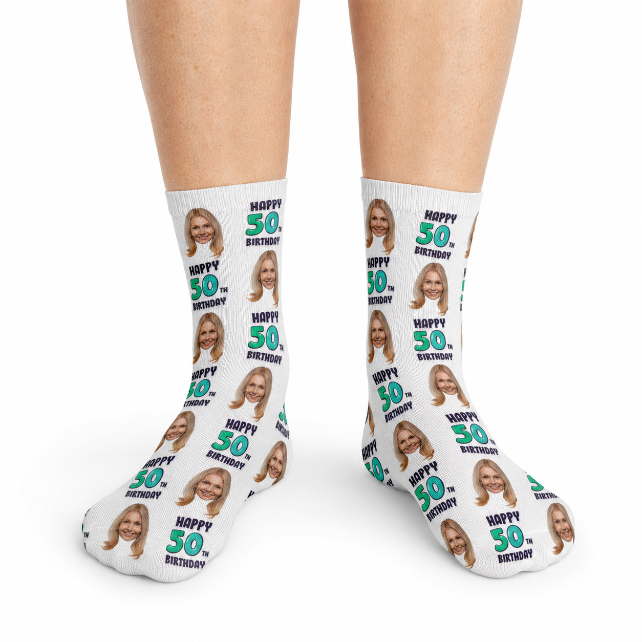 50th Birthday Socks