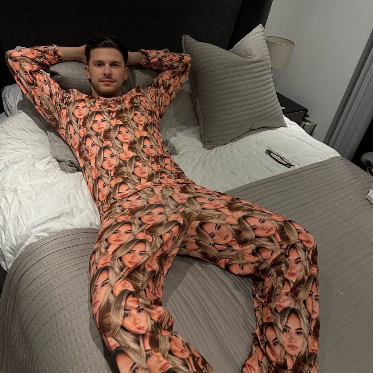 Men's Face Mash Pyjama Bottoms