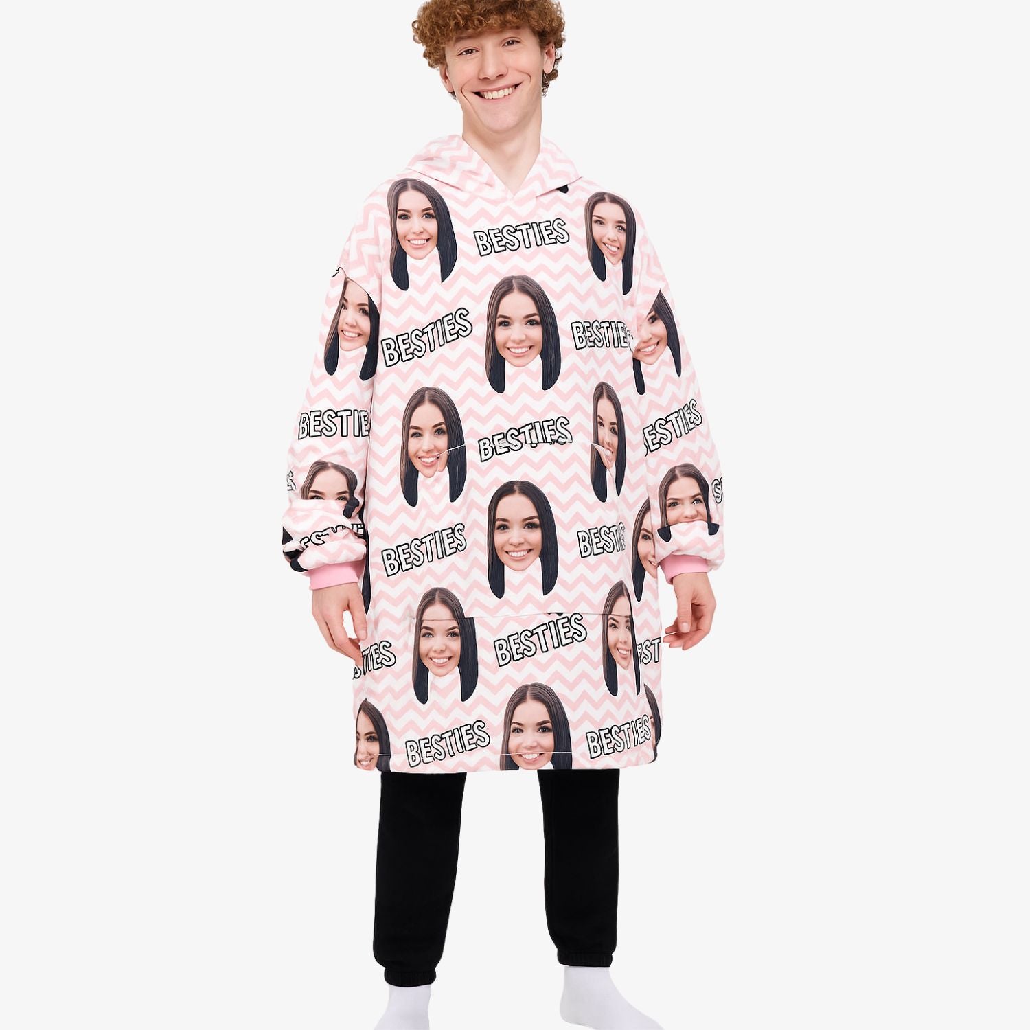 Besties Hoodie Blanket