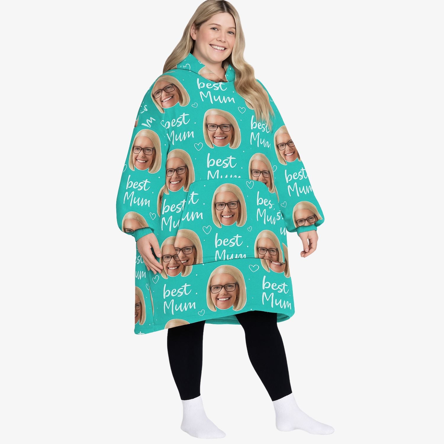 Best Mum Hoodie Blanket