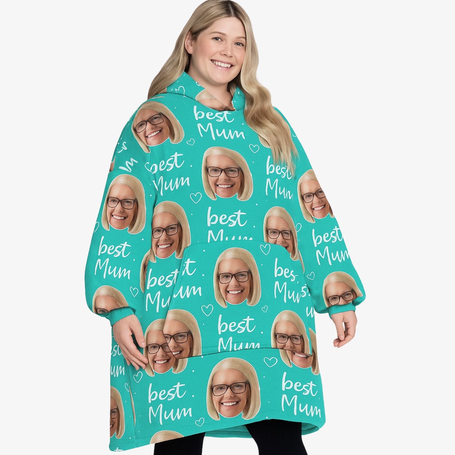 Best Mum Hoodie Blanket
