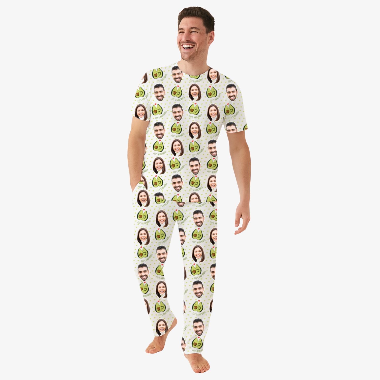 Men's Let's Avocuddle Pyjamas - Trouser Set