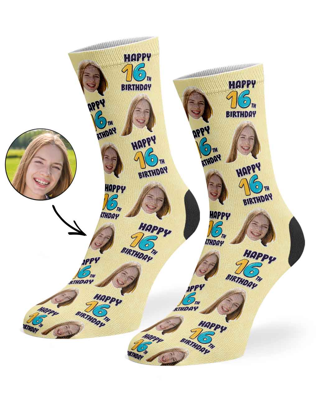 16th Birthday Socks
