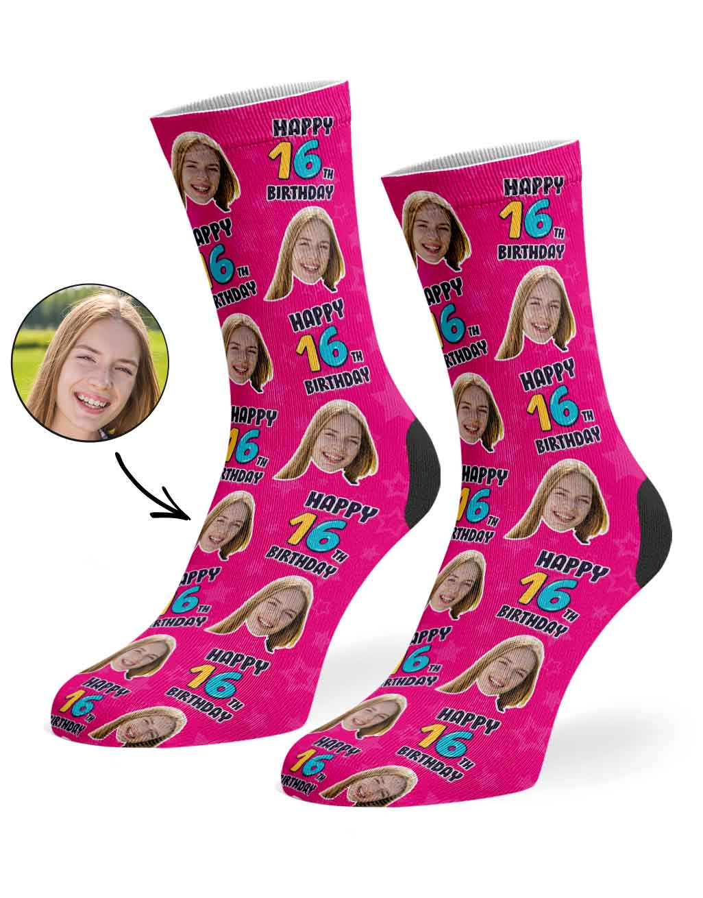 16th Birthday Socks