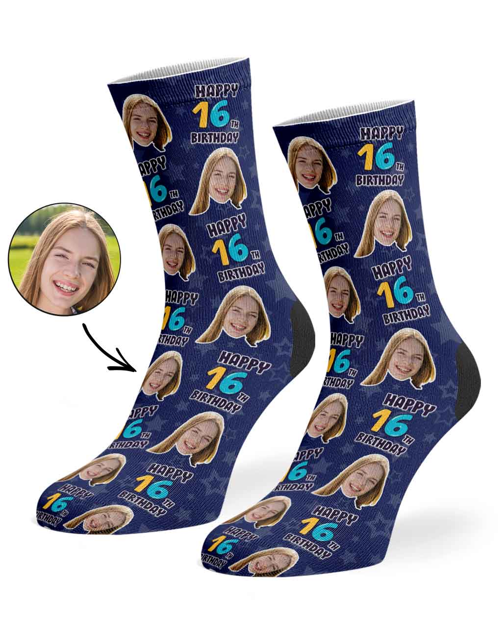 16th Birthday Socks