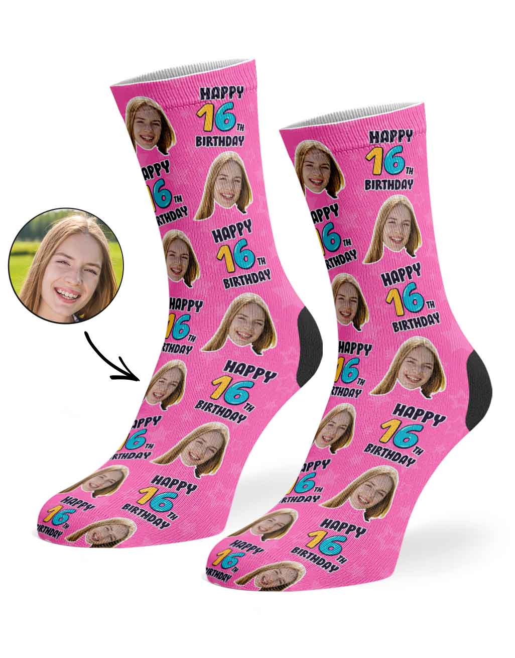 16th Birthday Socks