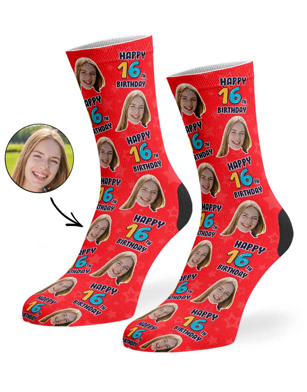 16th Birthday Socks