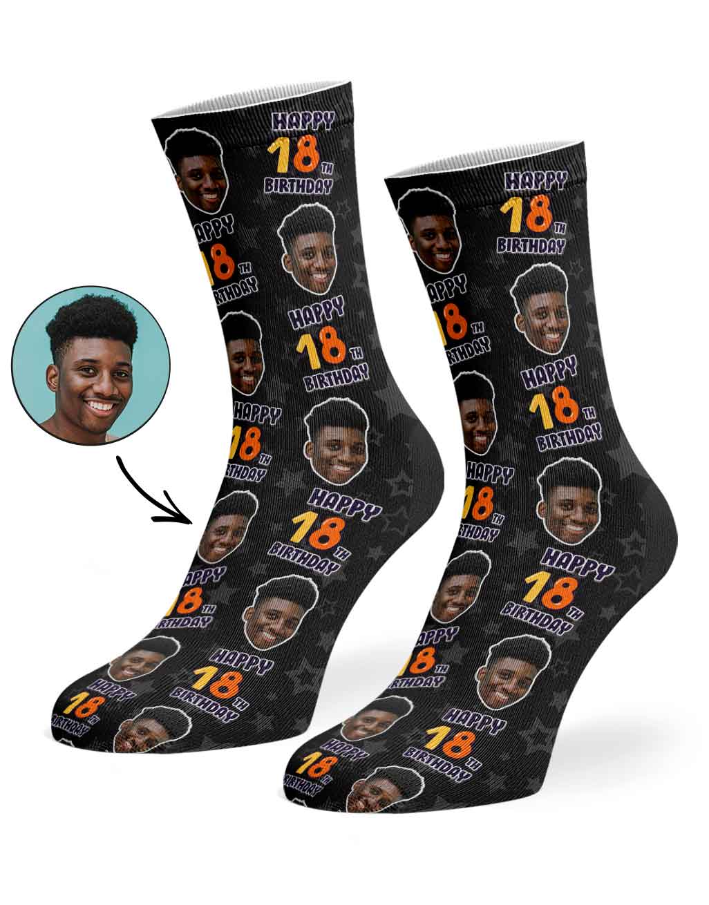 18th Birthday Socks