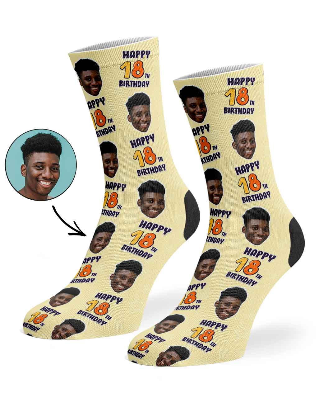 18th Birthday Socks