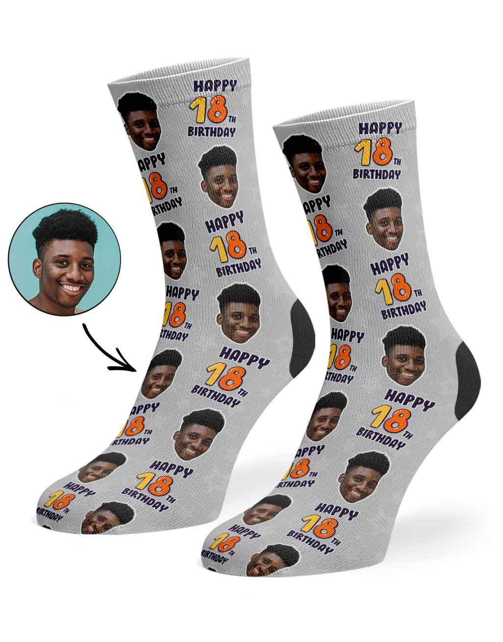 18th Birthday Socks