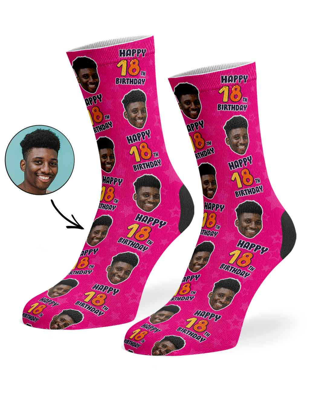18th Birthday Socks