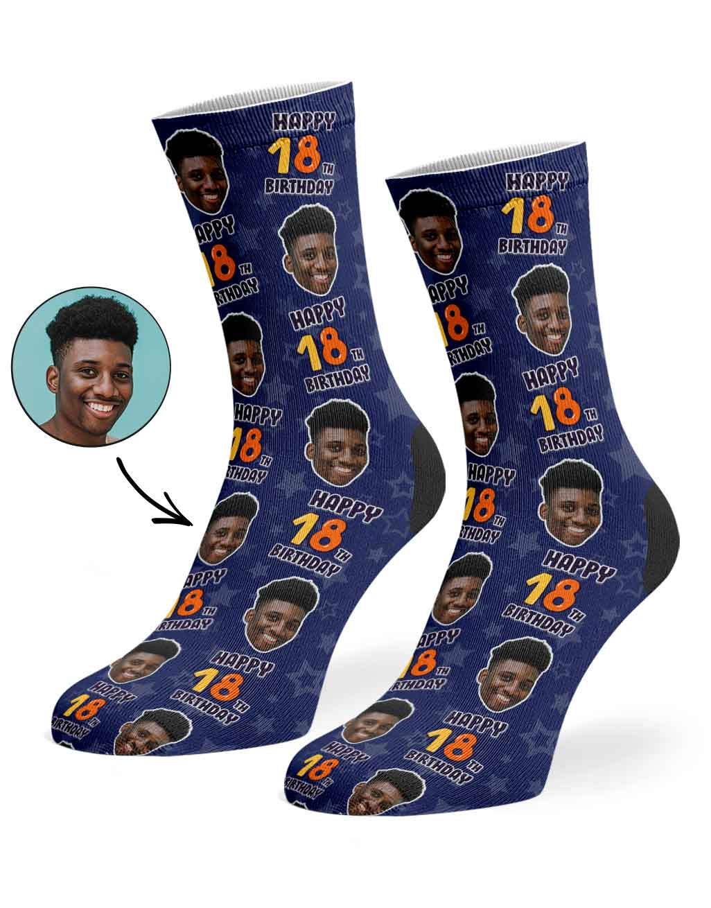 18th Birthday Socks