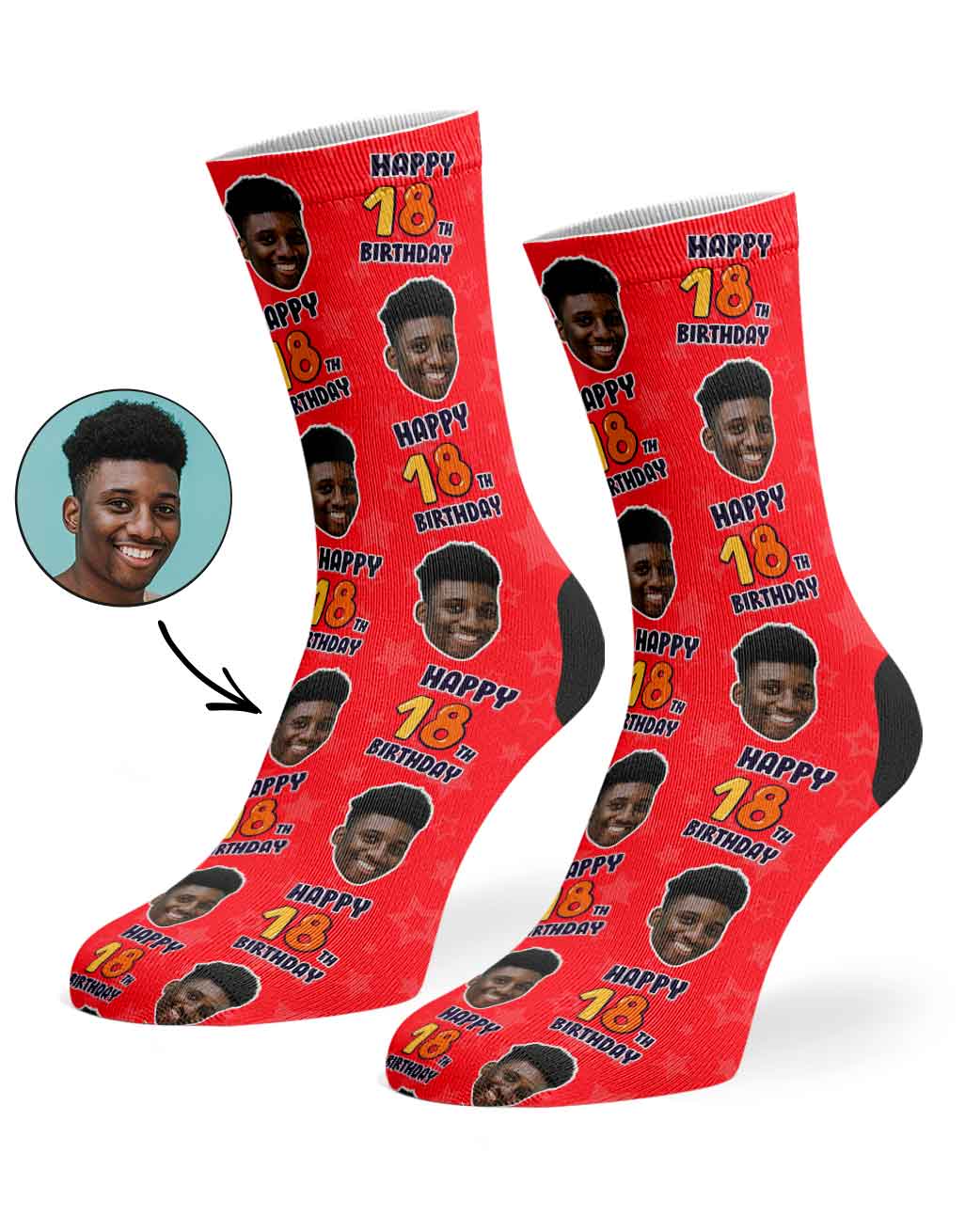 18th Birthday Socks