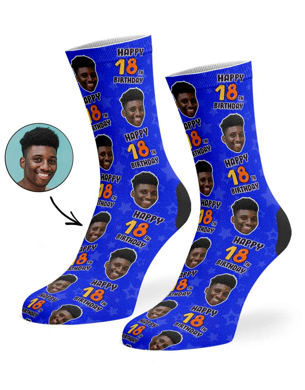 18th Birthday Socks