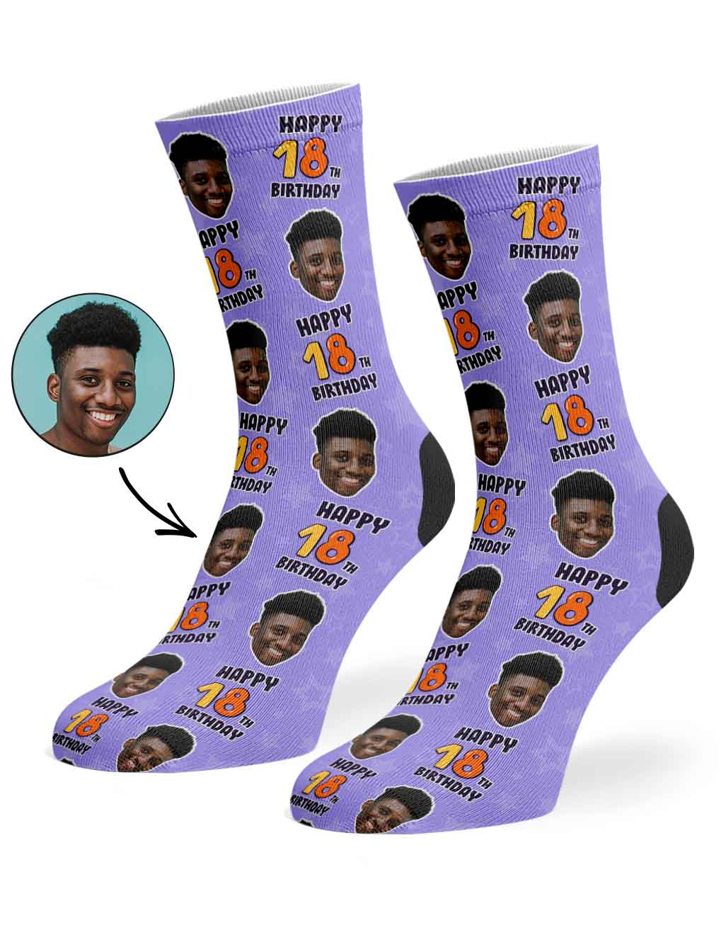 18th Birthday Socks