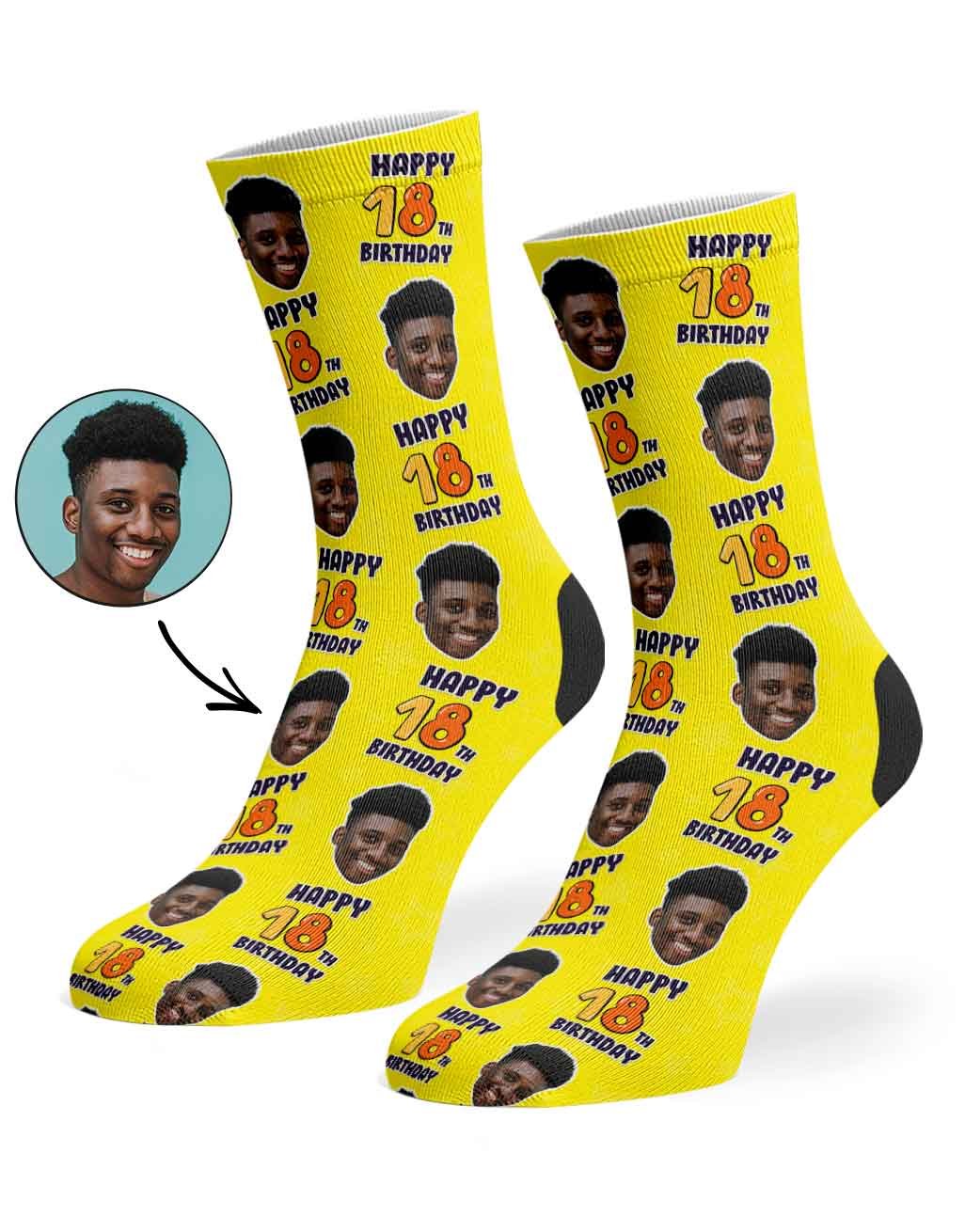 18th Birthday Socks