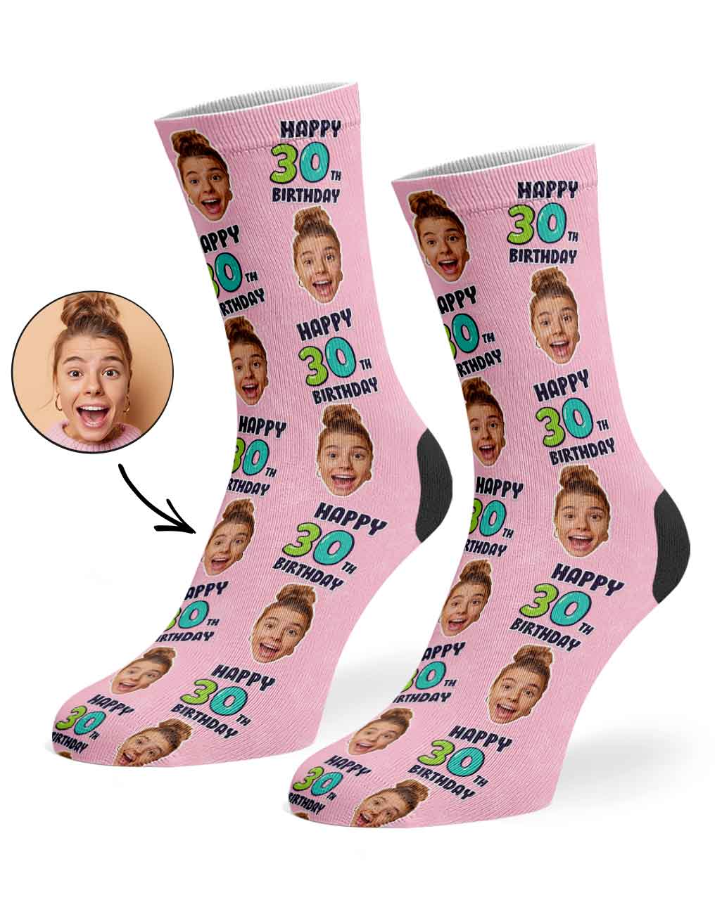 30th Birthday Socks