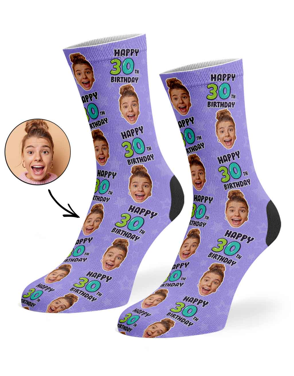 30th Birthday Socks
