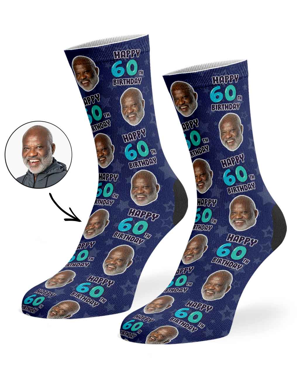 60th Birthday Socks