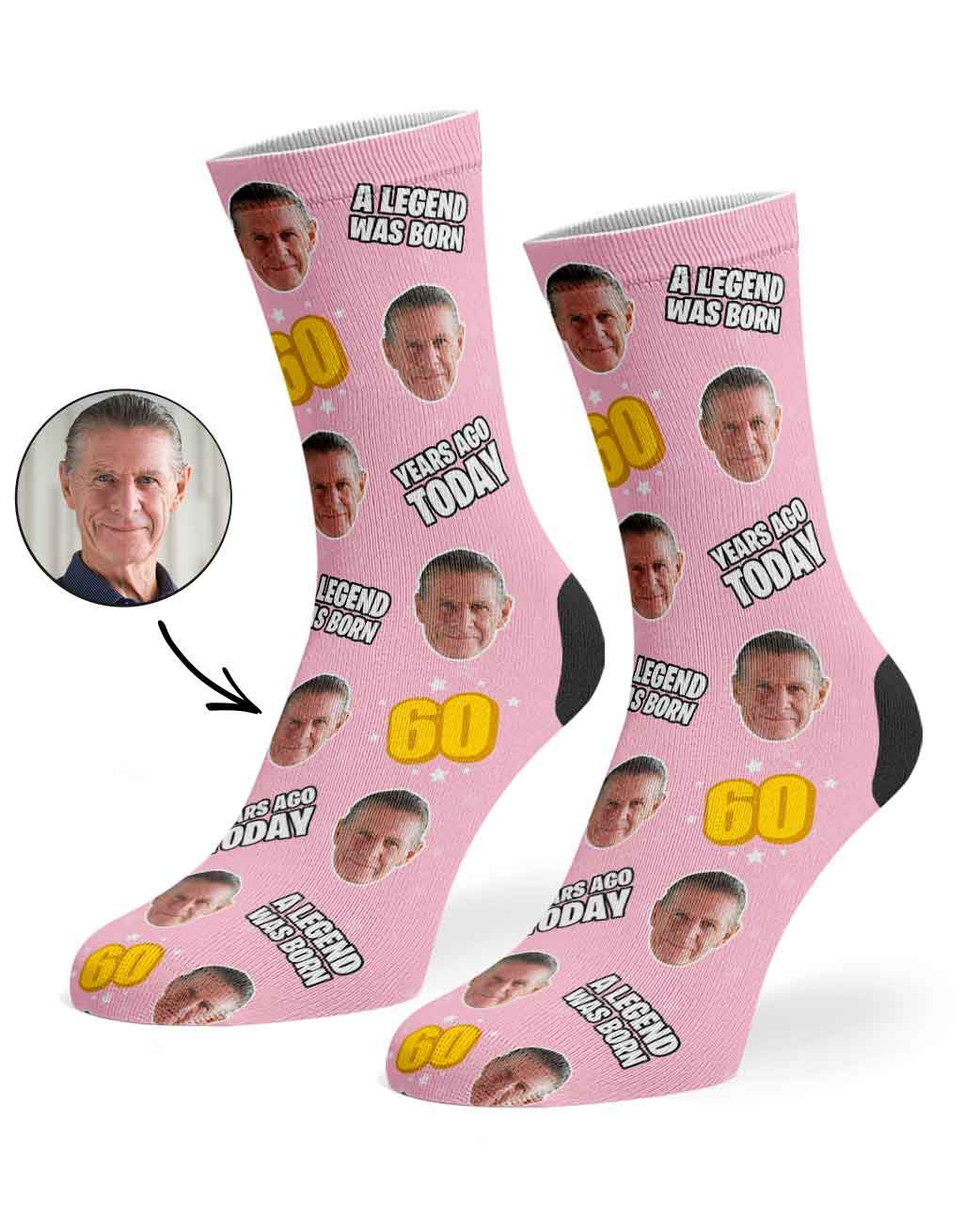 A Legend Was Born 60 Years Ago Today Socks