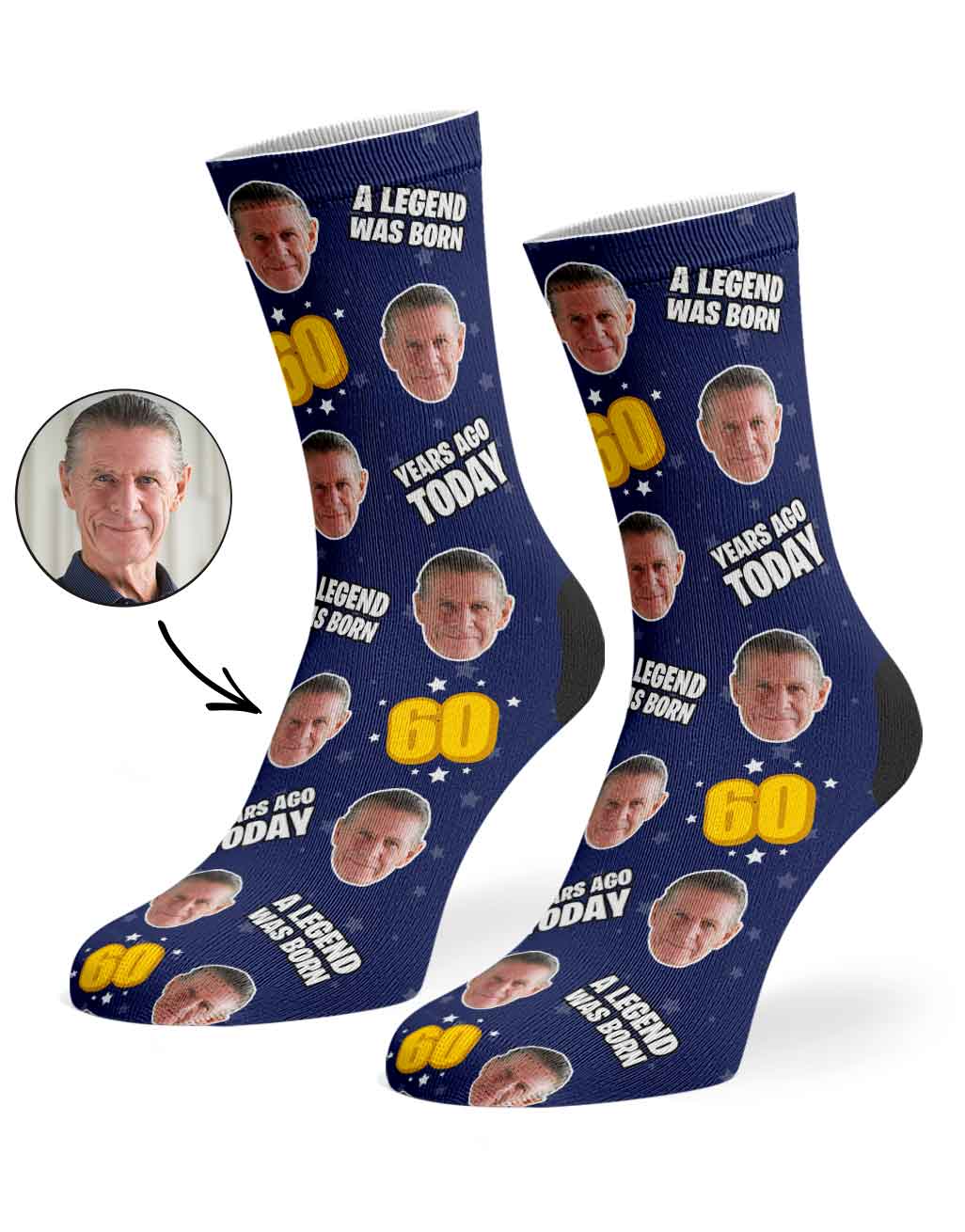 A Legend Was Born 60 Years Ago Today Socks