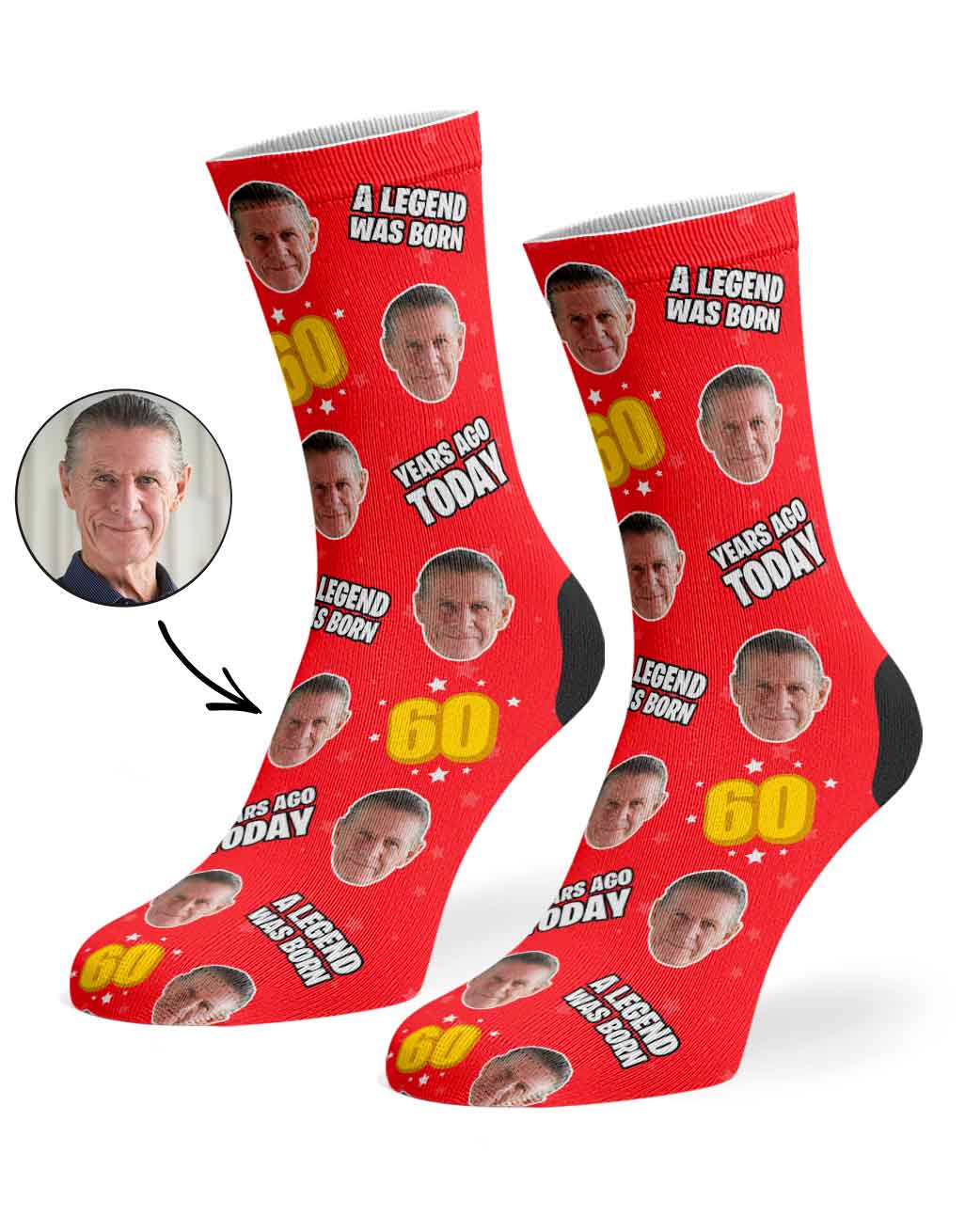 A Legend Was Born 60 Years Ago Today Socks