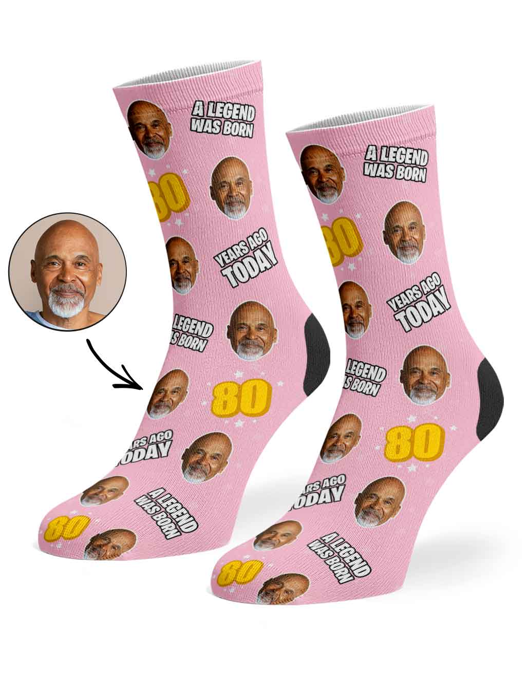 A Legend Was Born 80 Years Ago Today Socks
