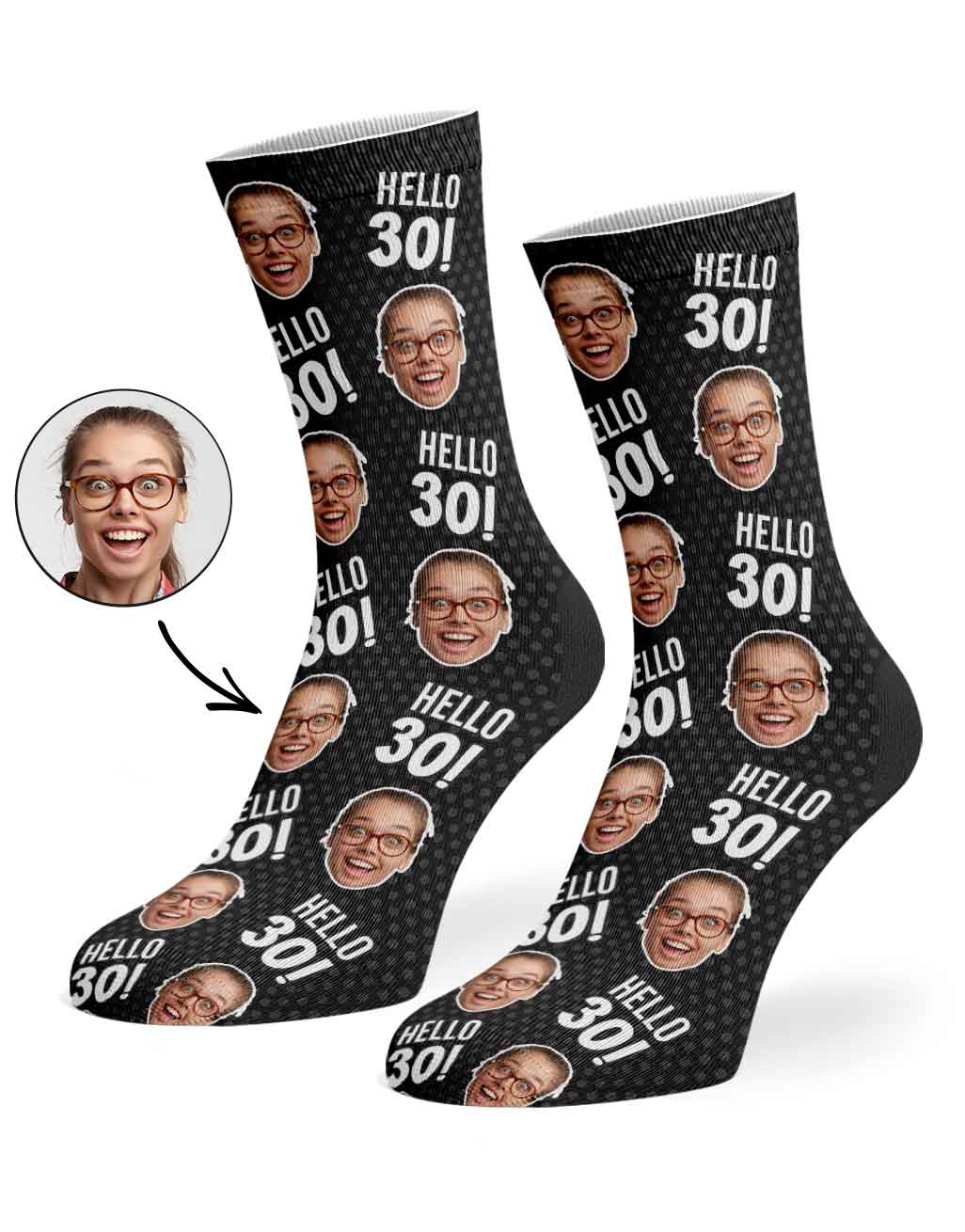 Hello 30 Socks
