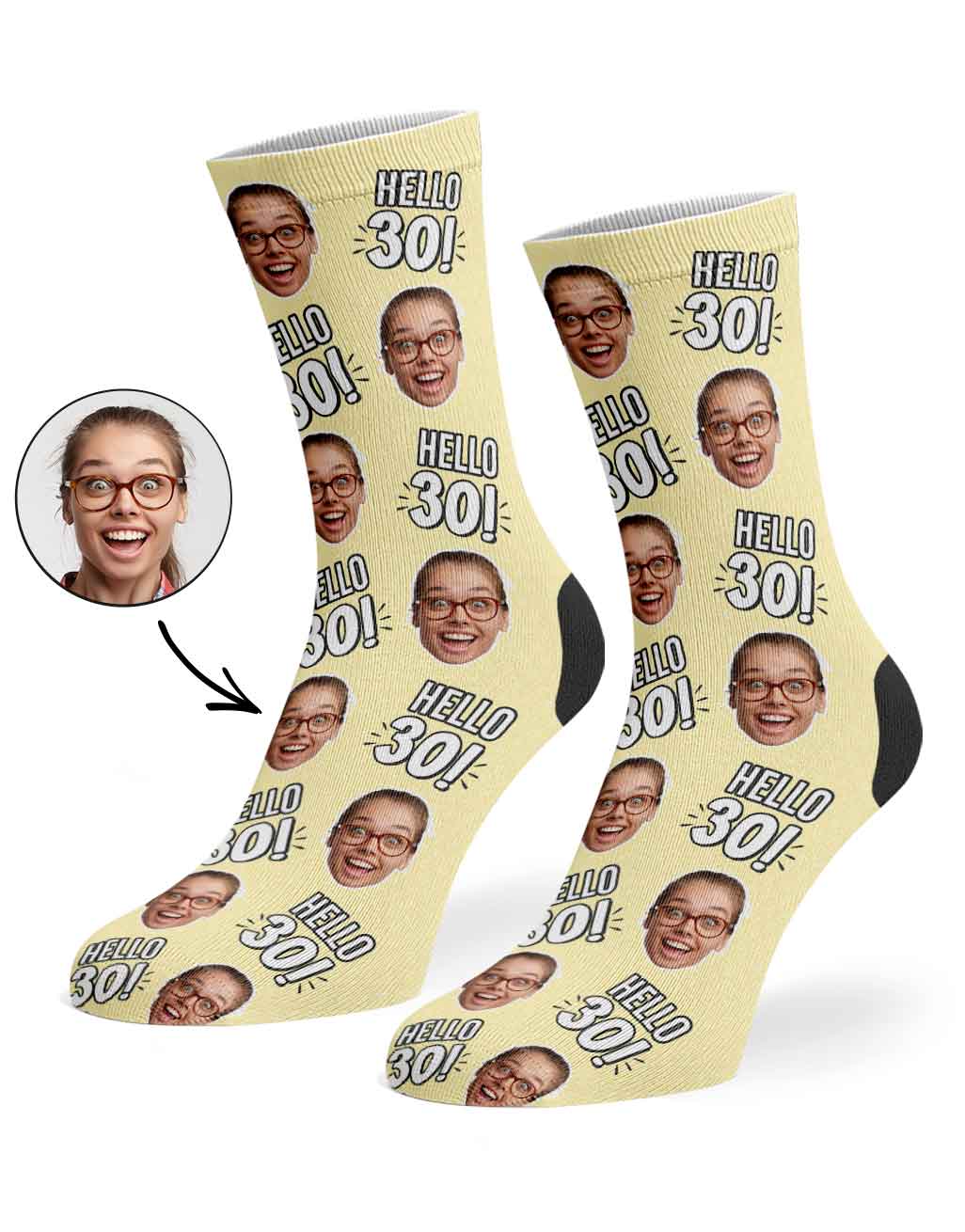 Hello 30 Socks