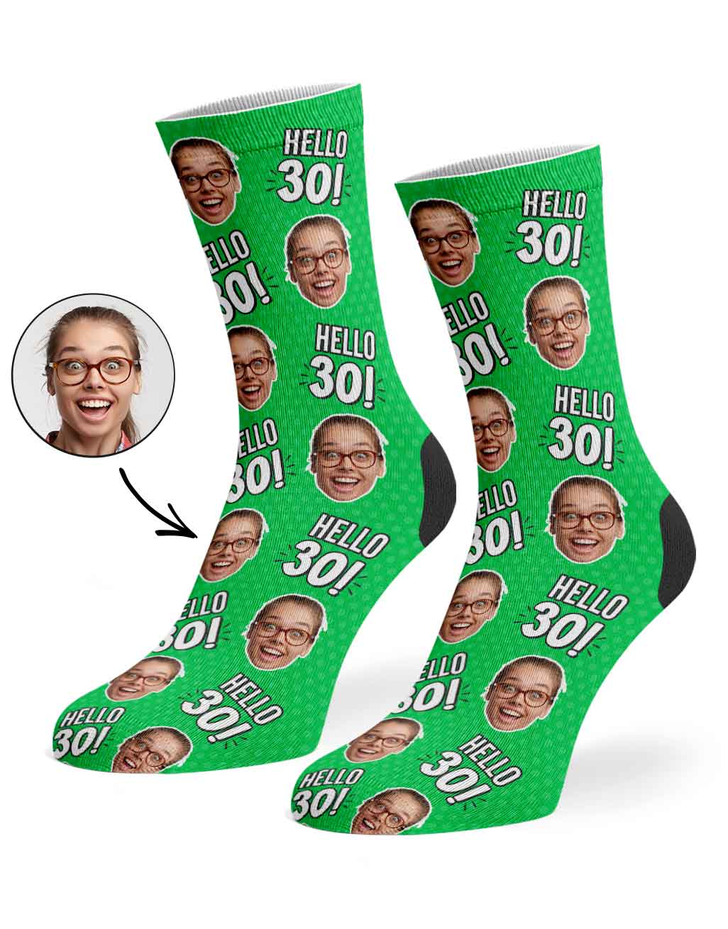 Hello 30 Socks