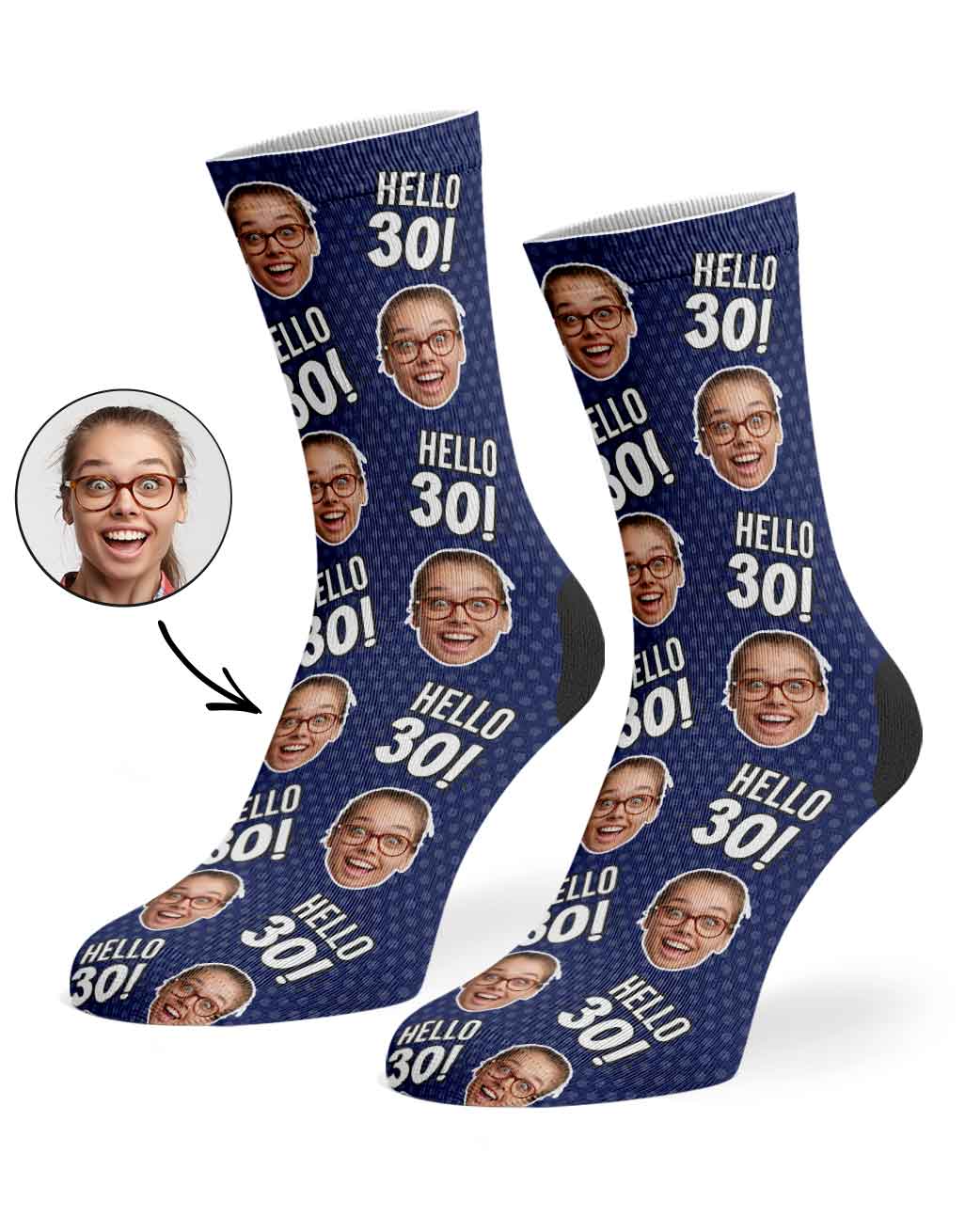 Hello 30 Socks