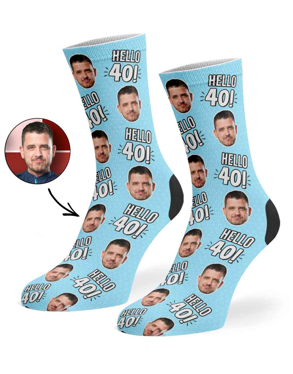 Hello 40 Socks