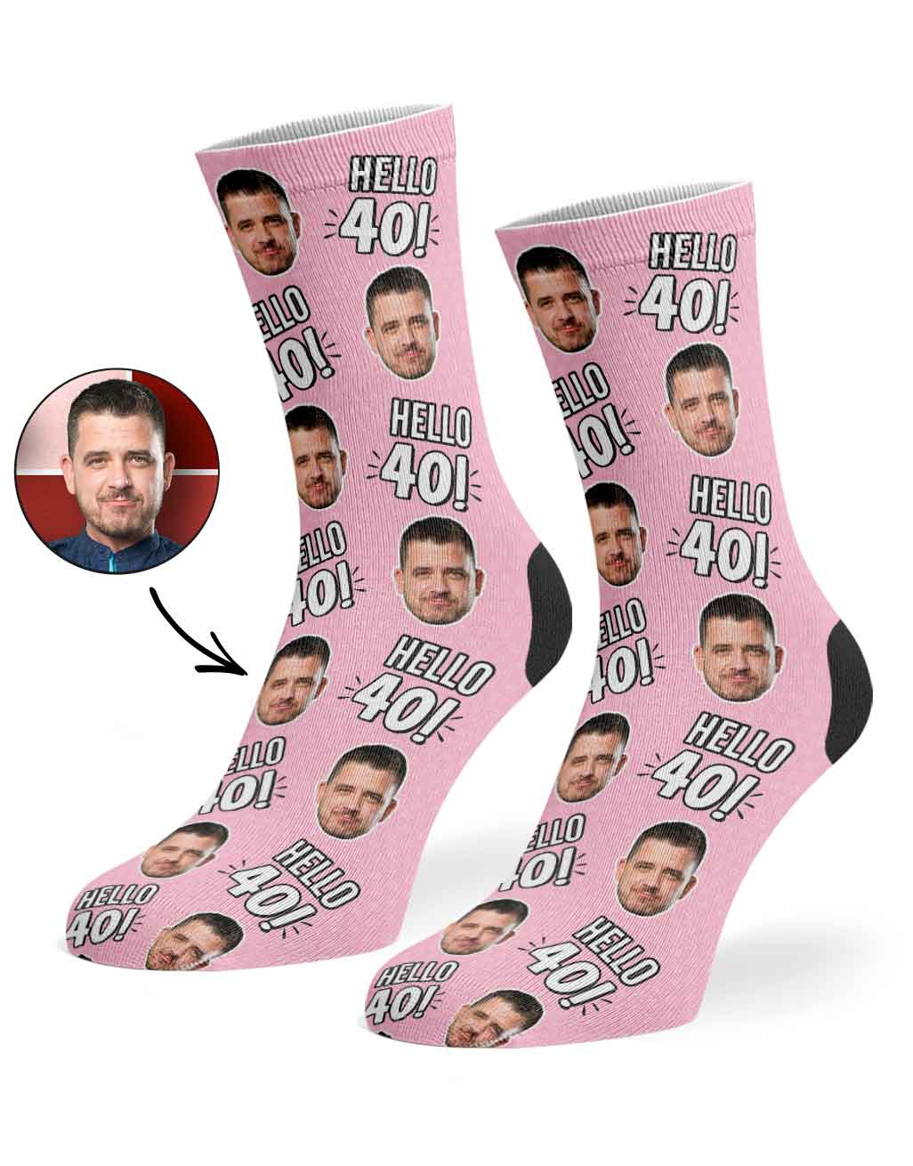 Hello 40 Socks