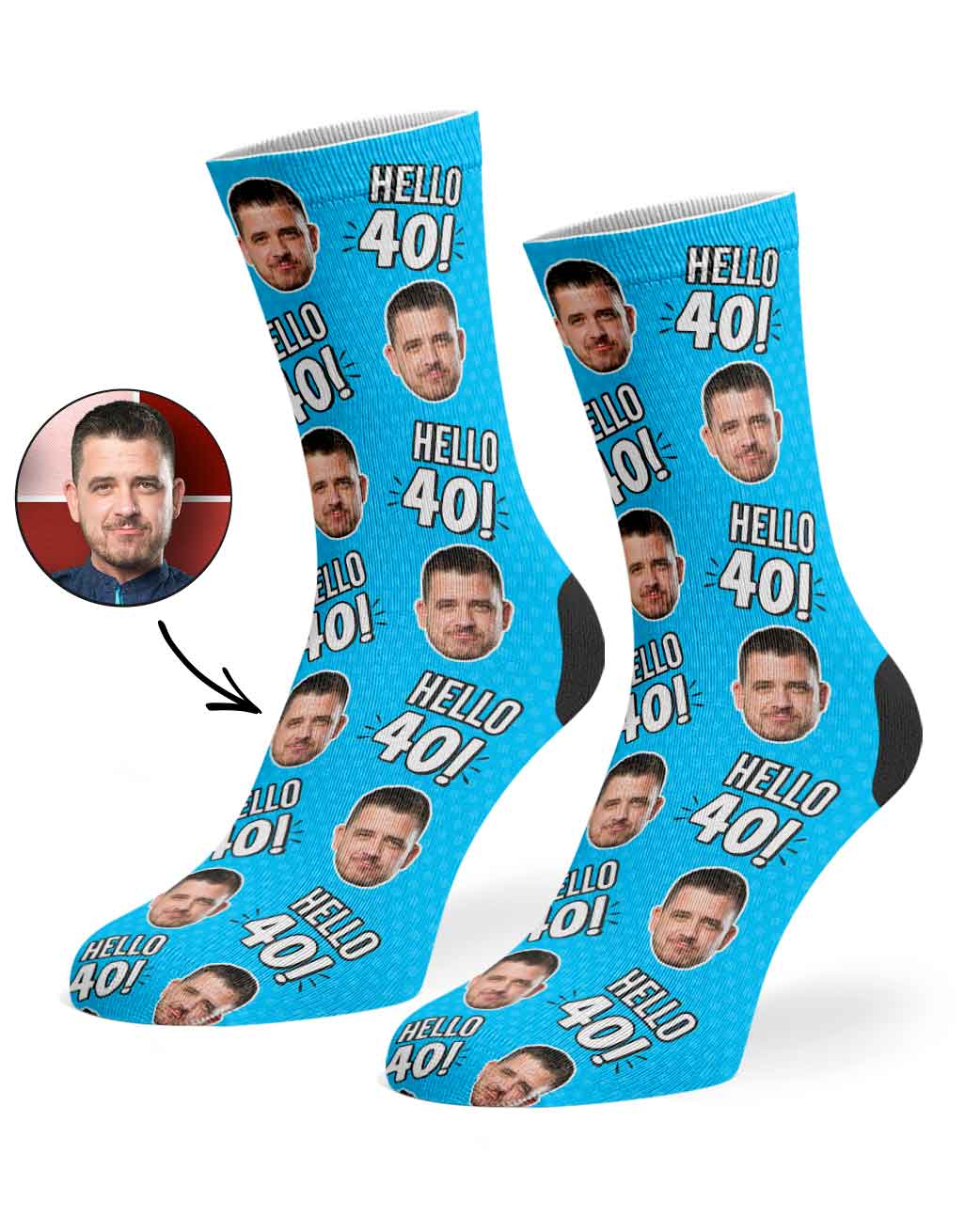 Hello 40 Socks
