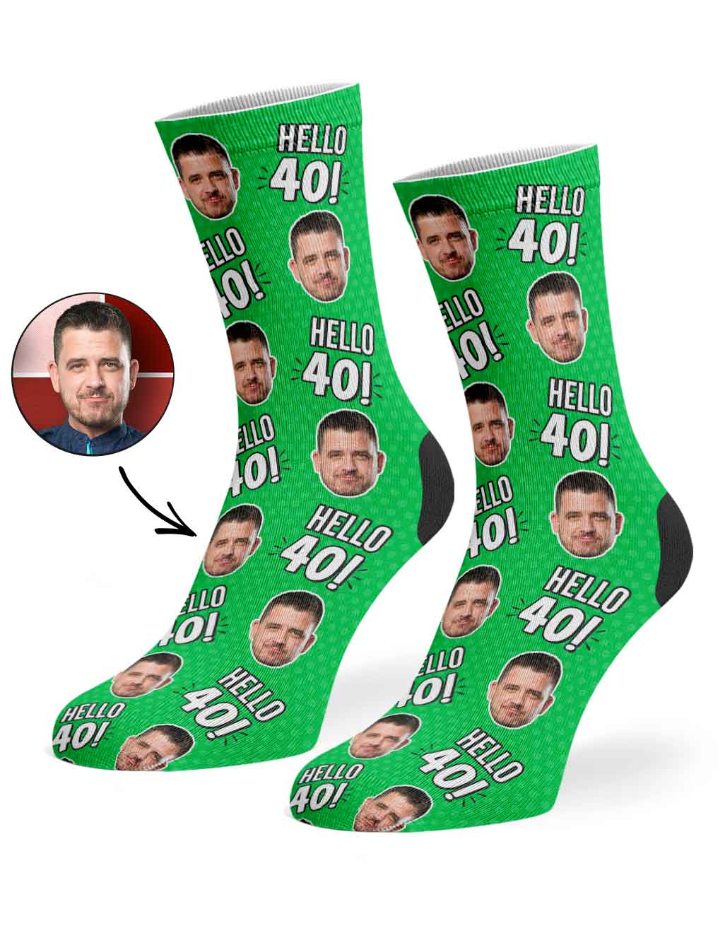 Hello 40 Socks