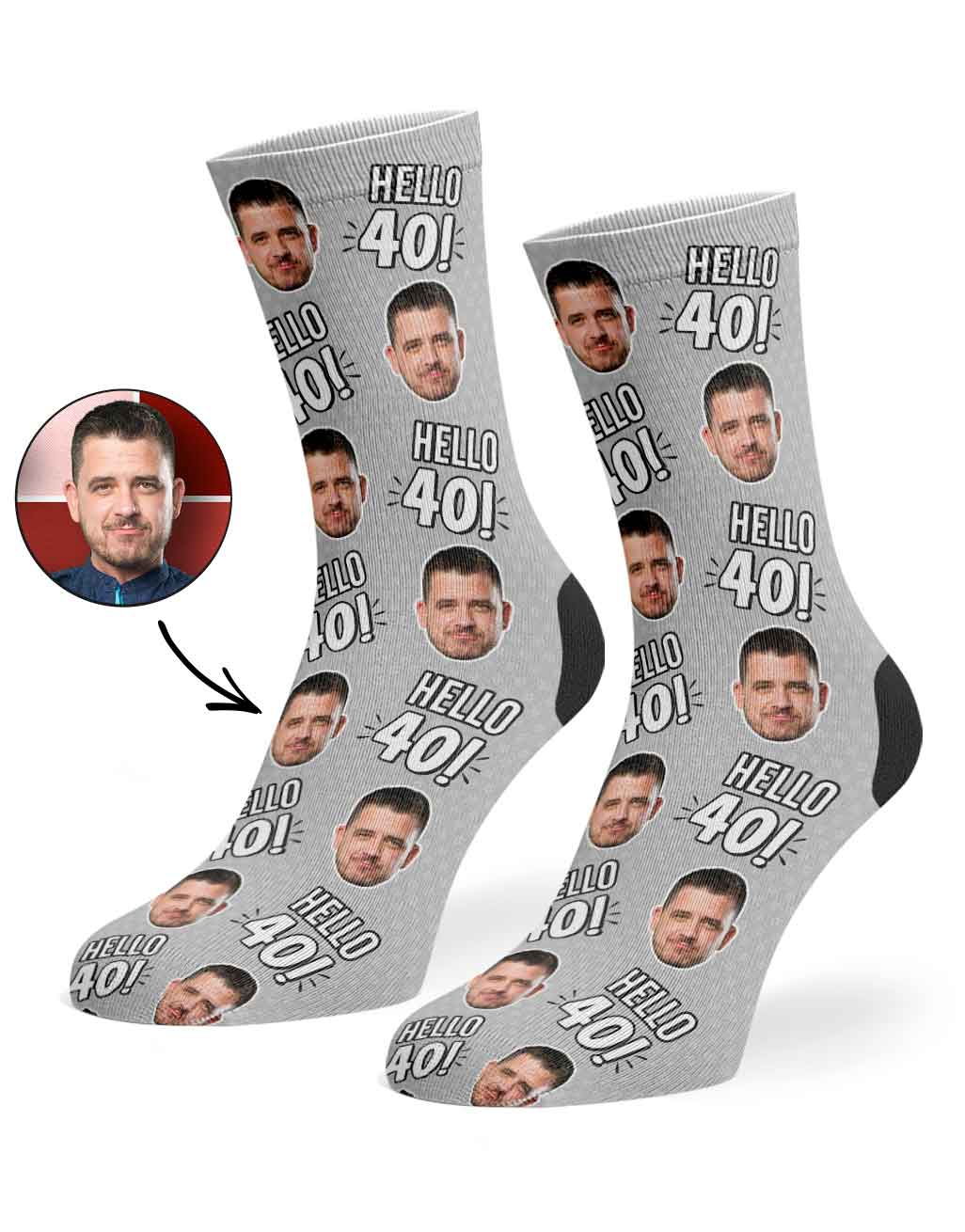 Hello 40 Socks