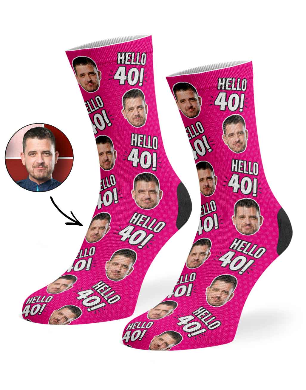 Hello 40 Socks