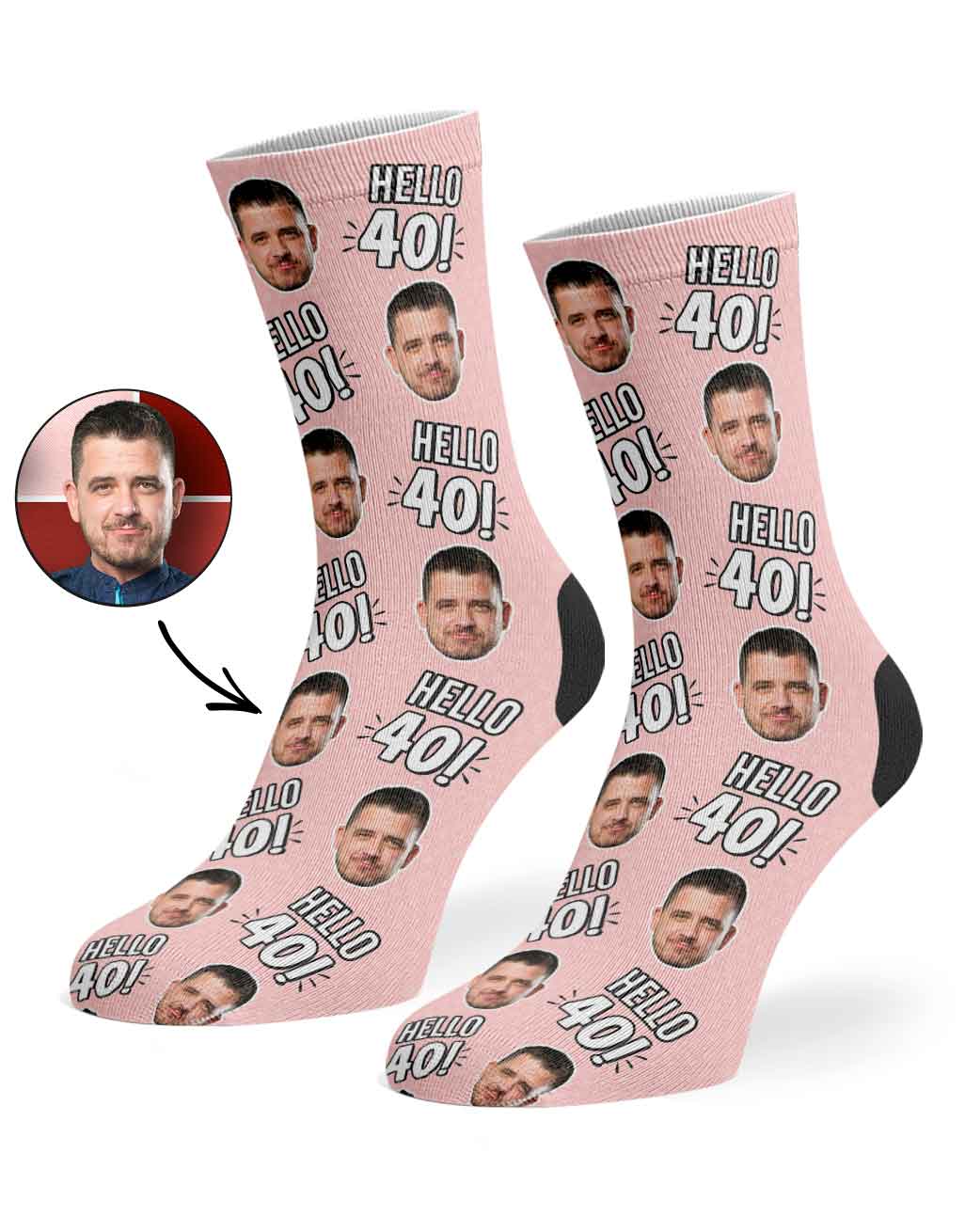 Hello 40 Socks