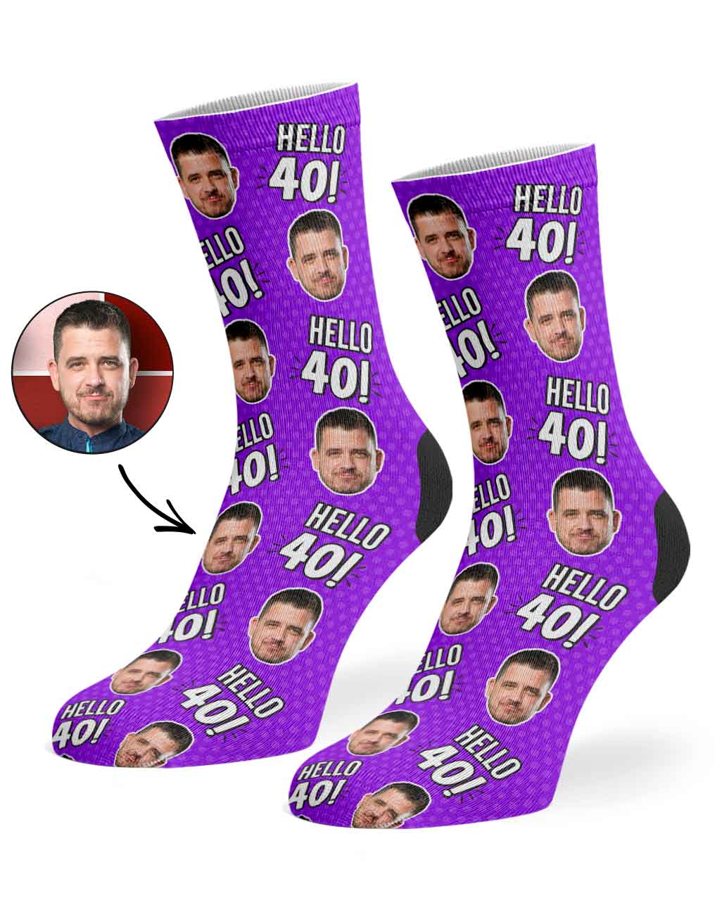 Hello 40 Socks