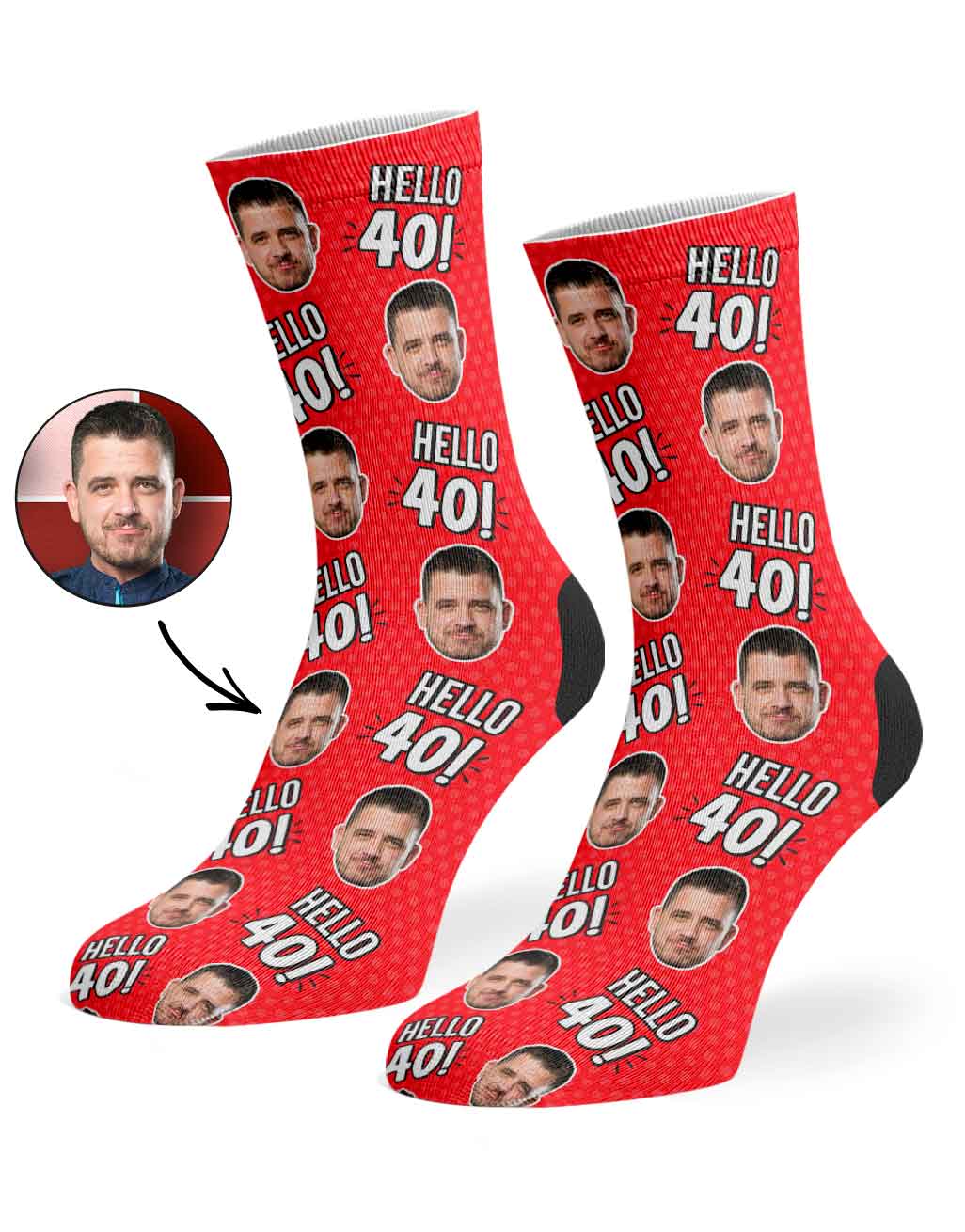 Hello 40 Socks