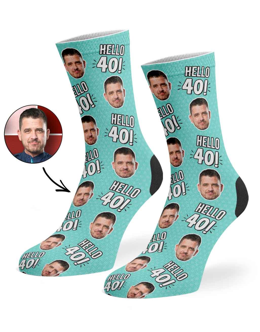 Hello 40 Socks