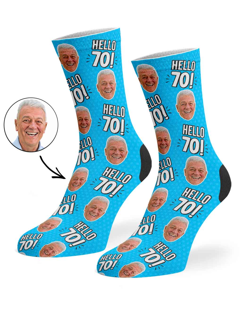 Hello 70 Socks