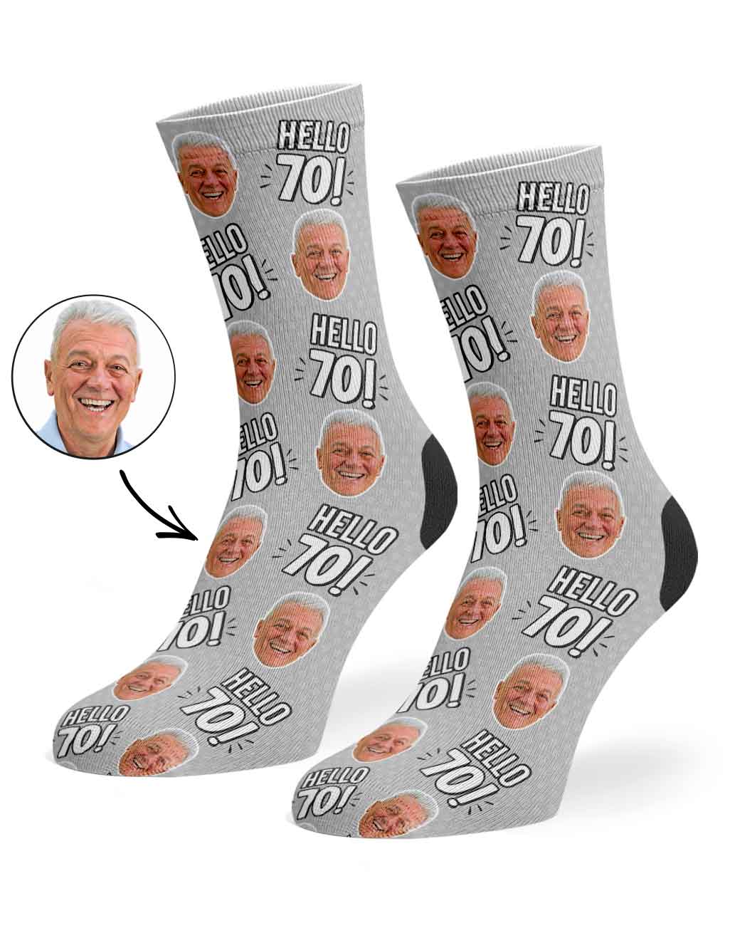 Hello 70 Socks
