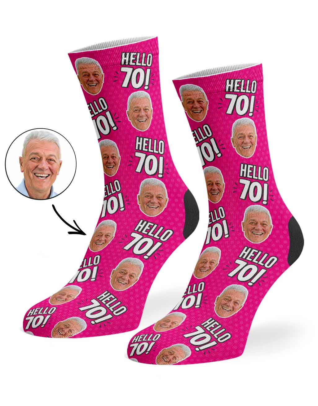Hello 70 Socks
