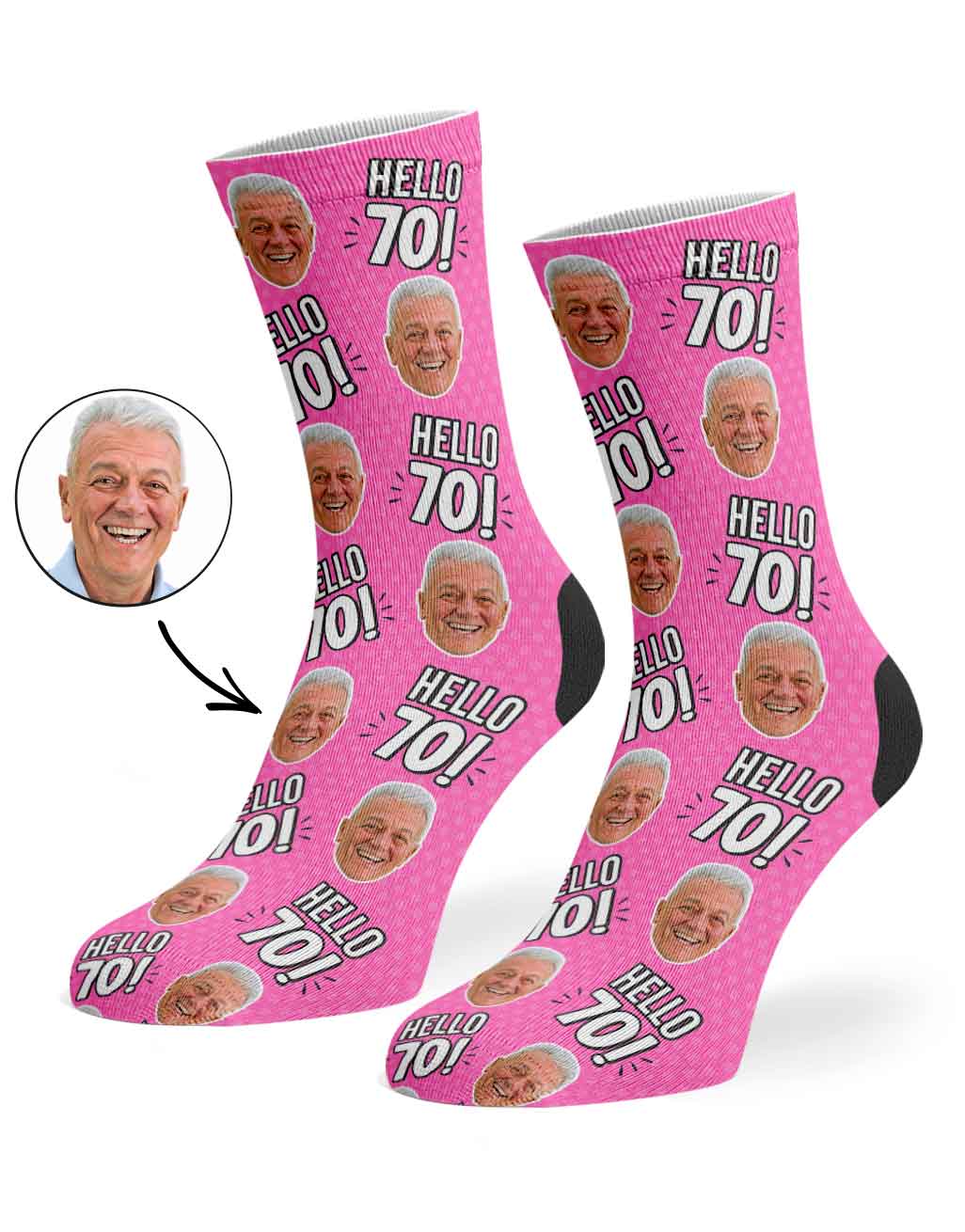 Hello 70 Socks