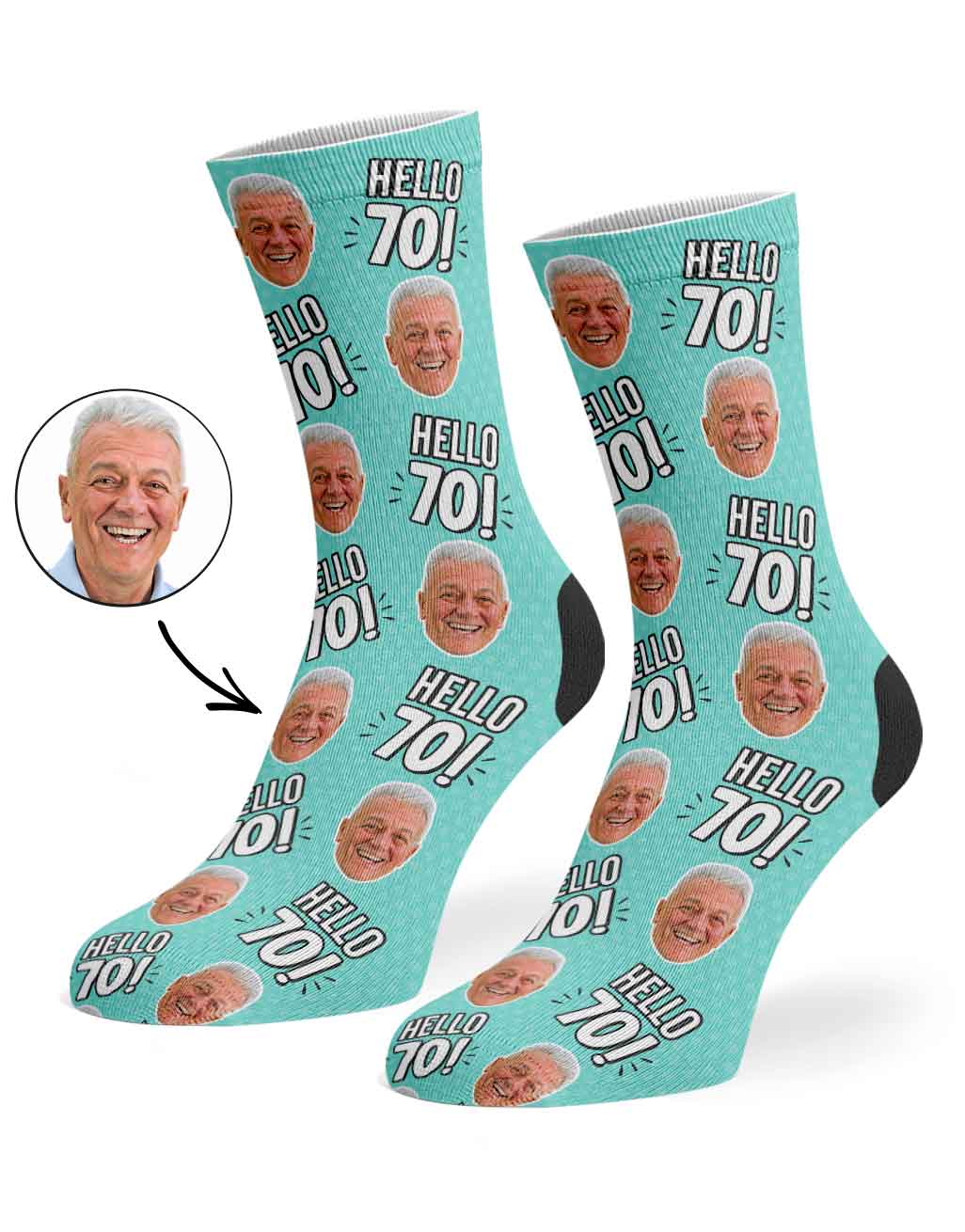 Hello 70 Socks