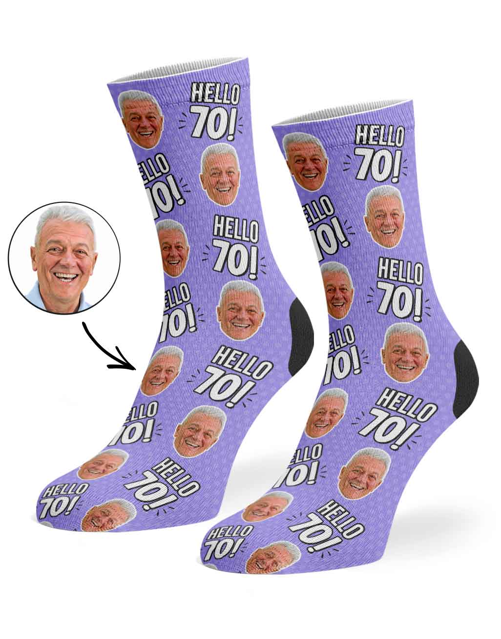 Hello 70 Socks