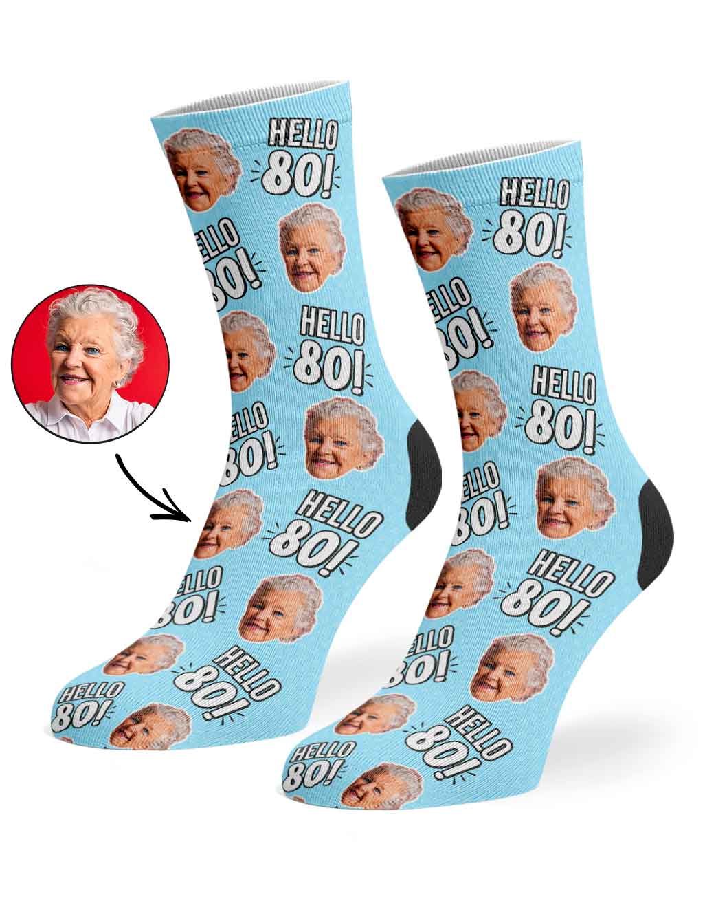 Hello 80 Socks