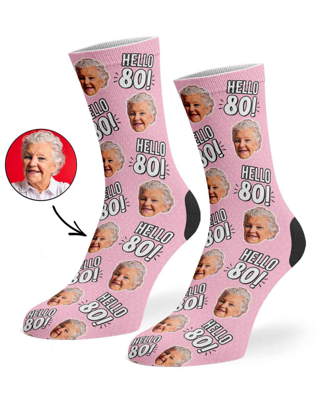 Hello 80 Socks